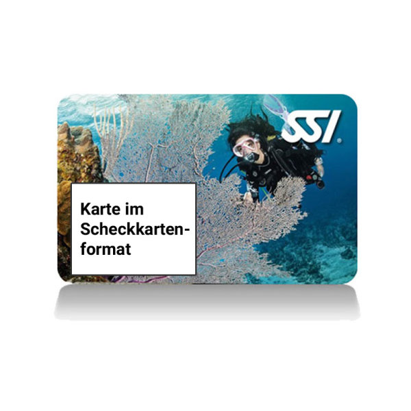 Brevetkarte SSI / Scuba Schools International